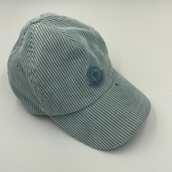 MONCLER Corduroy Baseball Cap With Logo - Picture 3 of 9